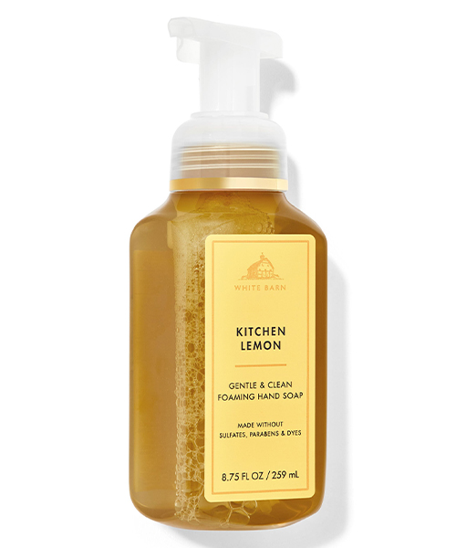 Bath & Body Works Kitchen Lemon Gentle & Clean Foaming Hand Soap