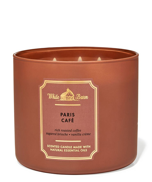 Bath & Body Works Paris Café Three-Wick Candle