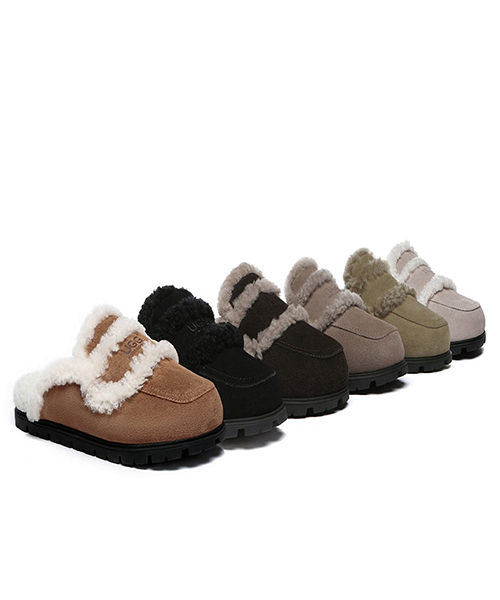 AUSTRALIAN SHEPHERD® UGG Women's Sheepskin Wool Lined Remi Slippers