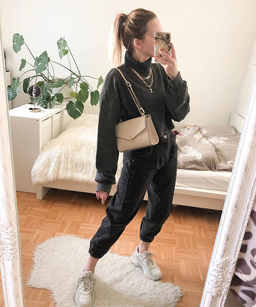 1. Chunky Sneakers – Bold and Oversized